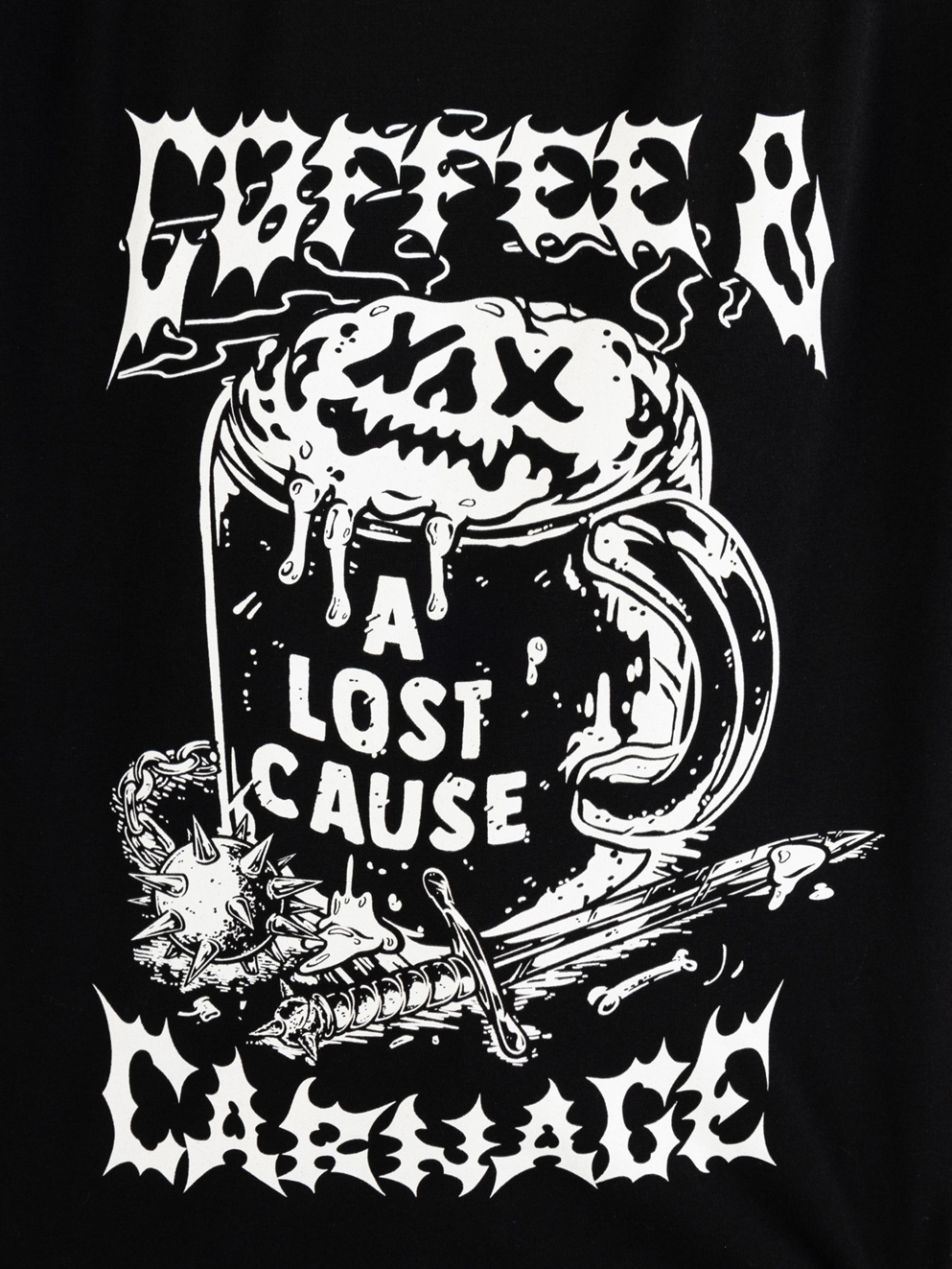A Lost Cause Coffee T-Shirt black