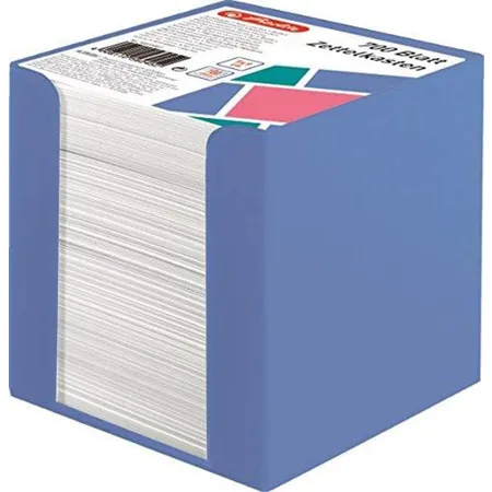 Herlitz Zettelkasten baltic blue, 700 Blatt, 9x9x9 cm