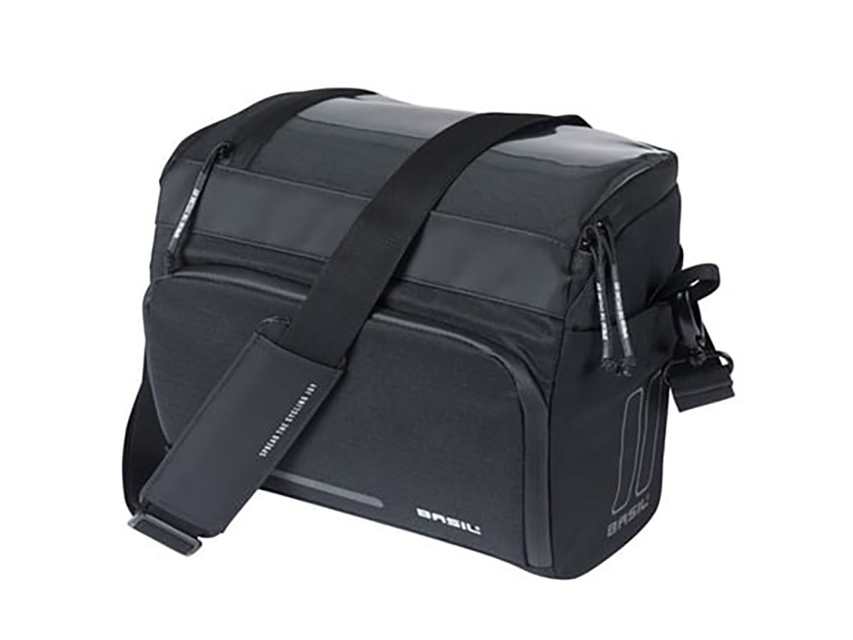 Basil Move stuurtas KF 7-8 Liter - Black