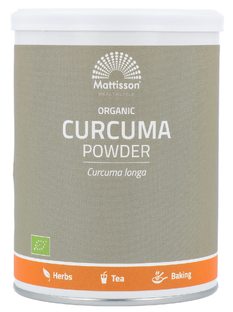 Mattisson HealthStyle Biologisch Curcuma Poeder 125GR