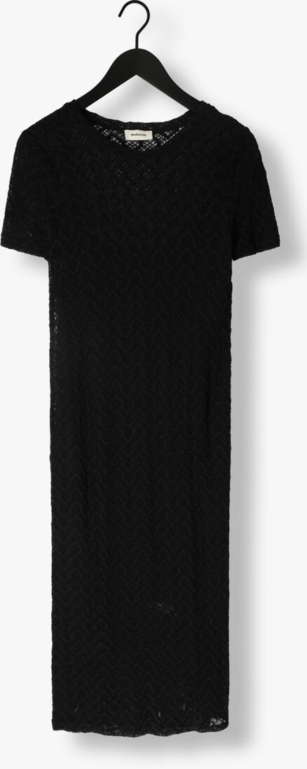 MODSTR\u00D6M zwarte modstr&ouml;m maxi jurk hendrickmd dress