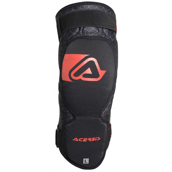 Acerbis - Genouillères Soft 3.0 Blanc / Noir / Rouge