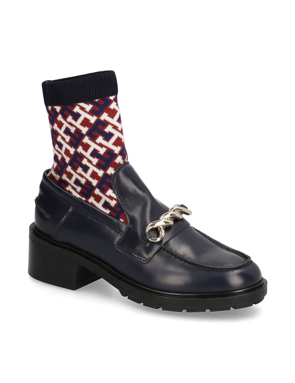 TOMMY MONOGRAM BOOTIE