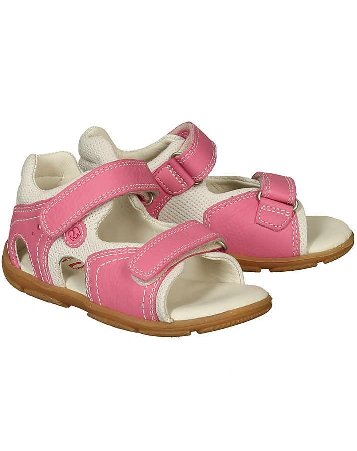 Lauflern-Sandalen TERRA TIZIANA in pink/weiß