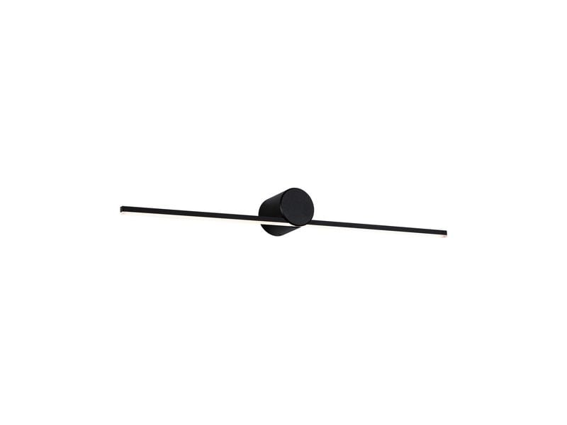 Paulmann Spiegelleuchte LED Sava 5W Schwarz Spiegelrohrleuchte mit Schutzart IP44