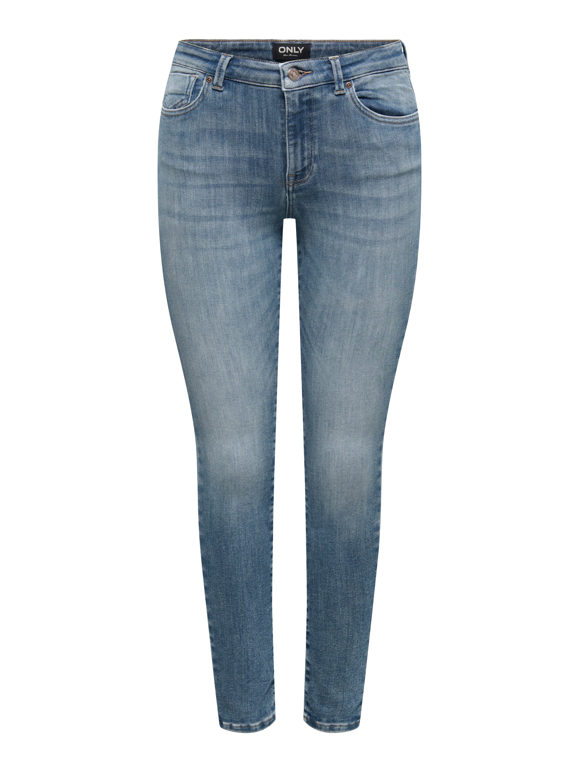 ONLY Skinny-fit-Jeans »ONLPOWER MID WAIST PUSH UP SK DNM BOX«