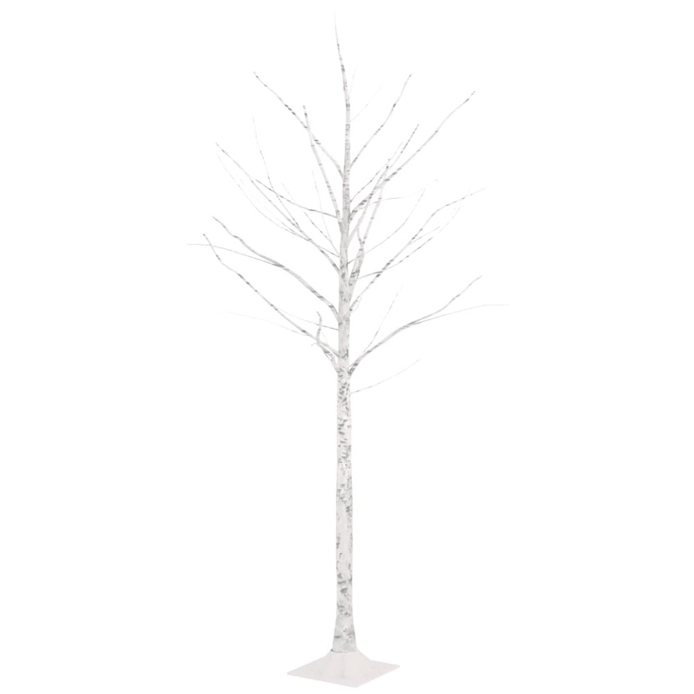 Bouleau blanc à led 96 led blanc chaud 180 cm
