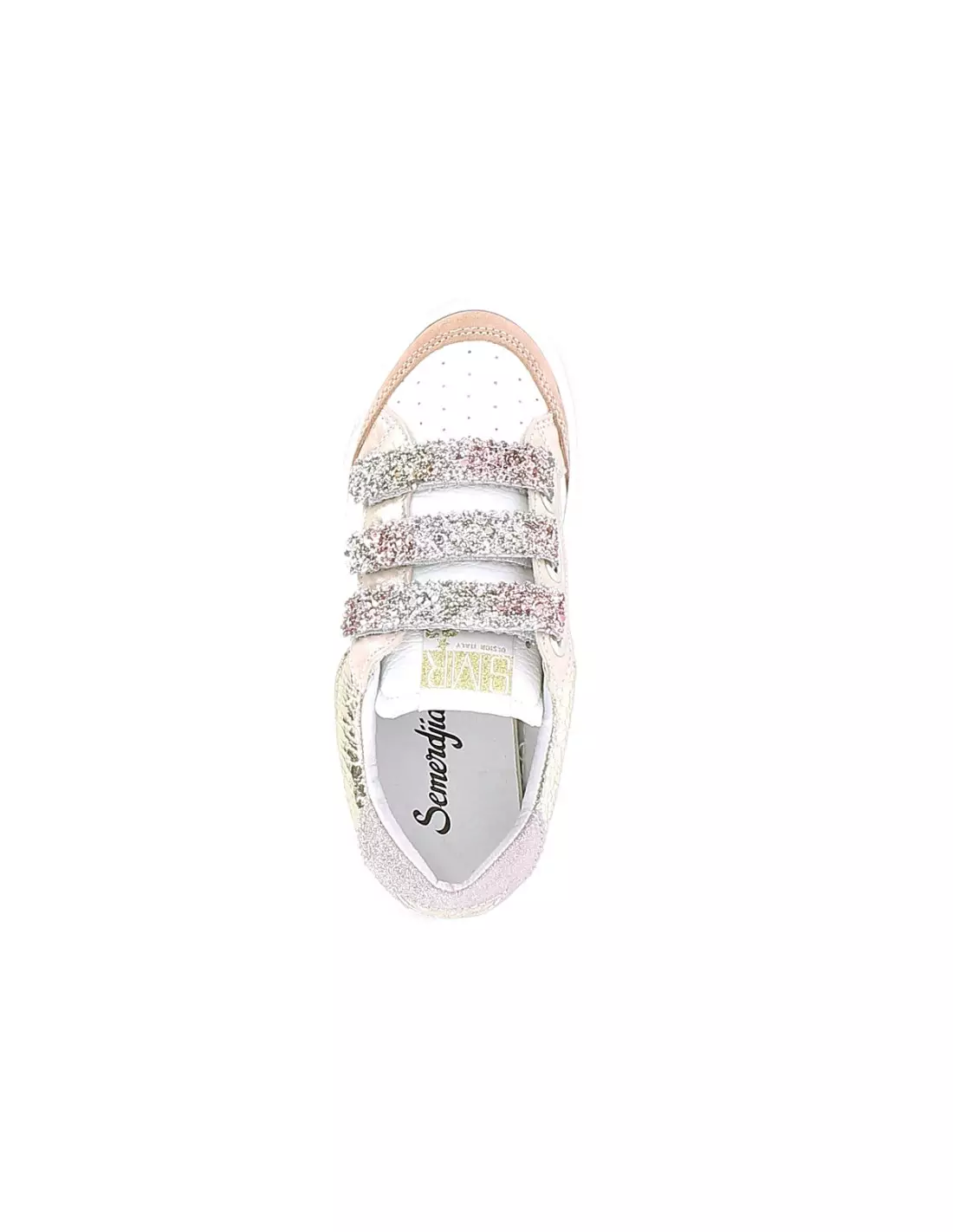 SMR - SEMERDJIAN 7628 - Baskets blancvelmulticolor