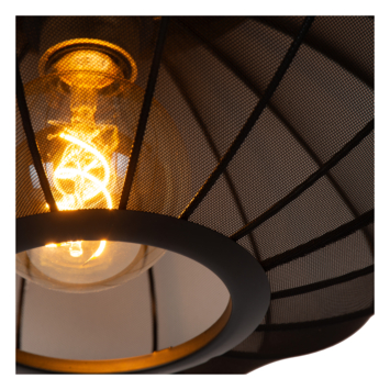 Lucide hanglamp Corina zwart