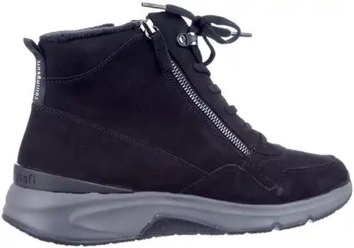 Gabor Rollingsoft zwart 76.888.47 - maat 9 veterboot zwart - maat 9 Calandschoen
