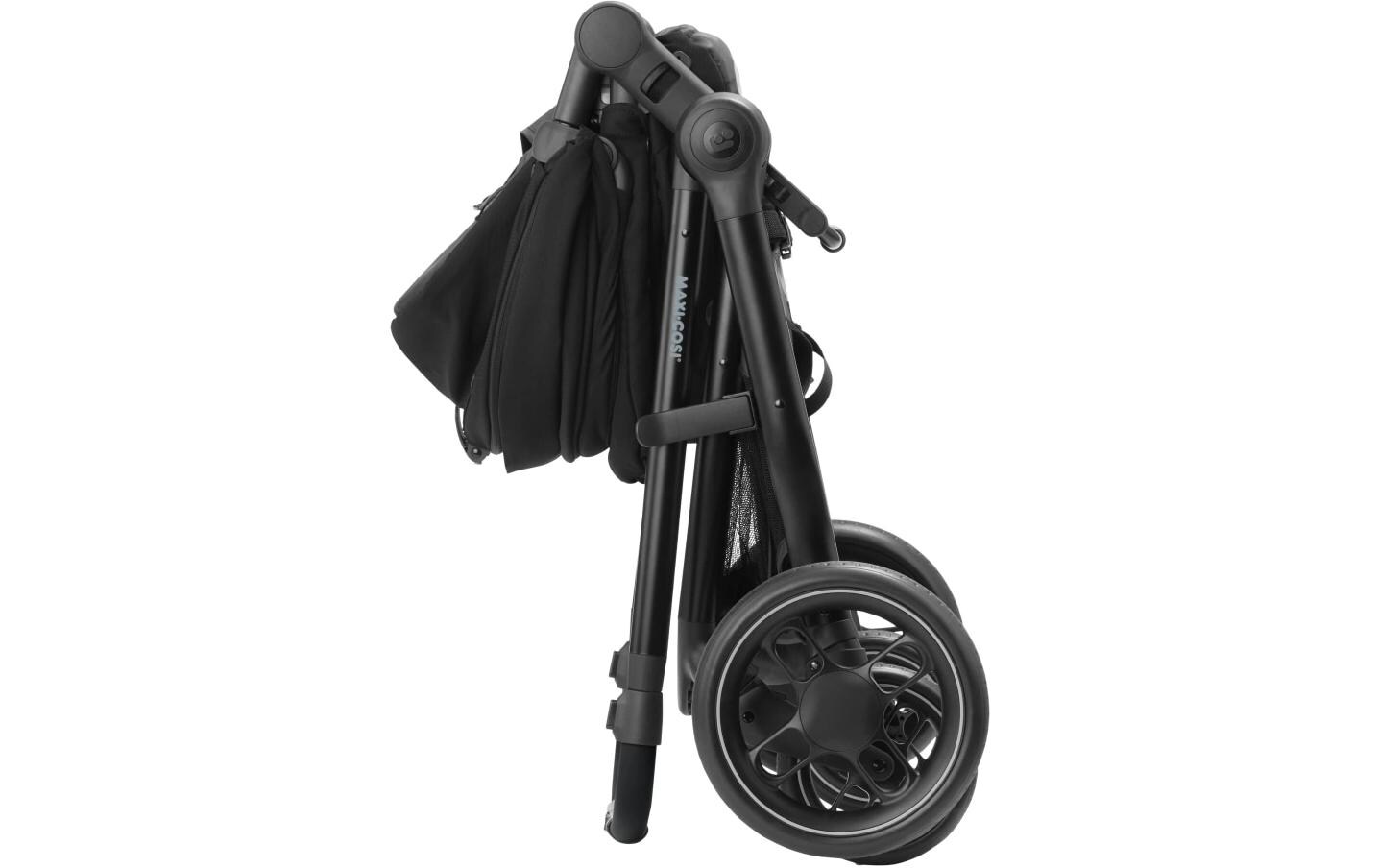 Kinderwagen Zelia 3 Essential Black<br>Praktischer 2-in-1-Kinderwagen mit Sportwagenaufsatz