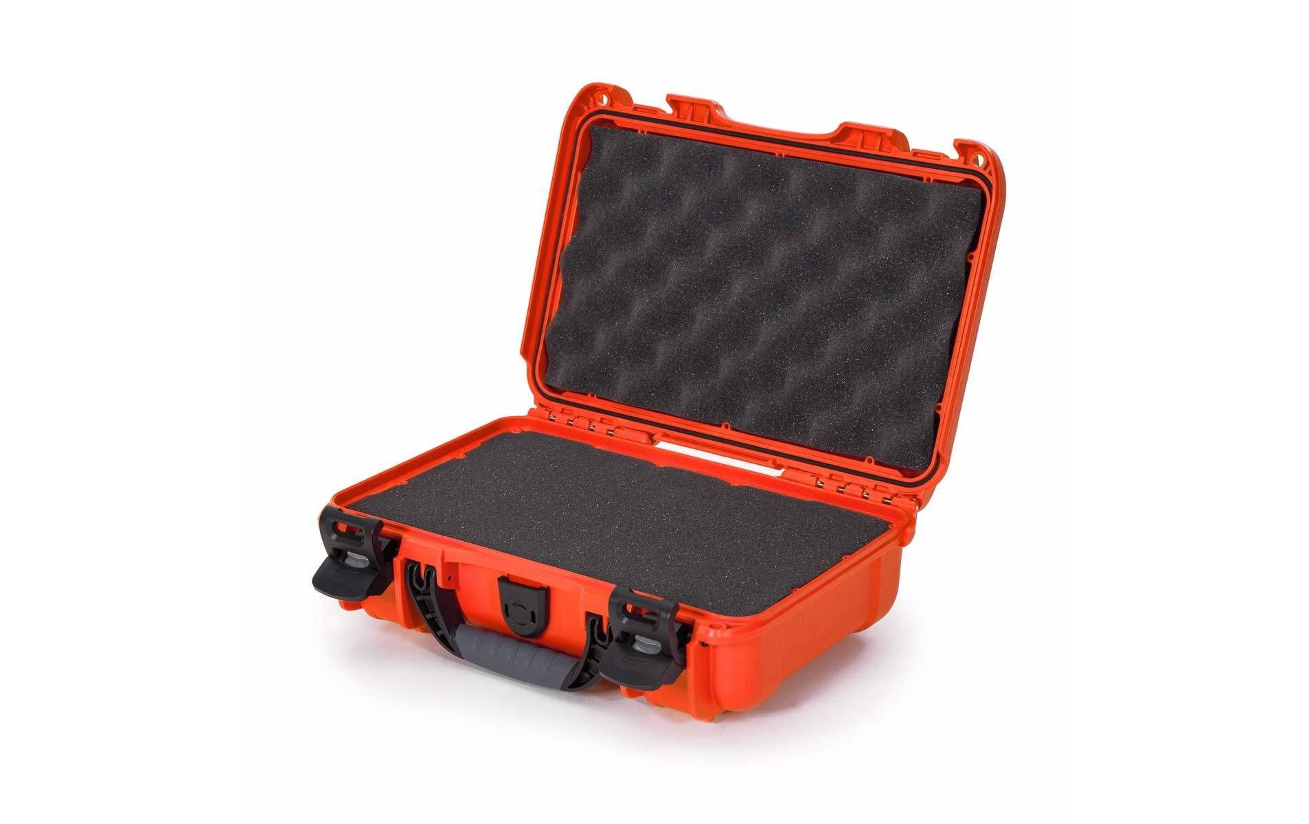 Kunststoffkoffer 909 - mit Schaum Orange<br>Leichter, wasserdichter und robuster Hartschalenkoffer