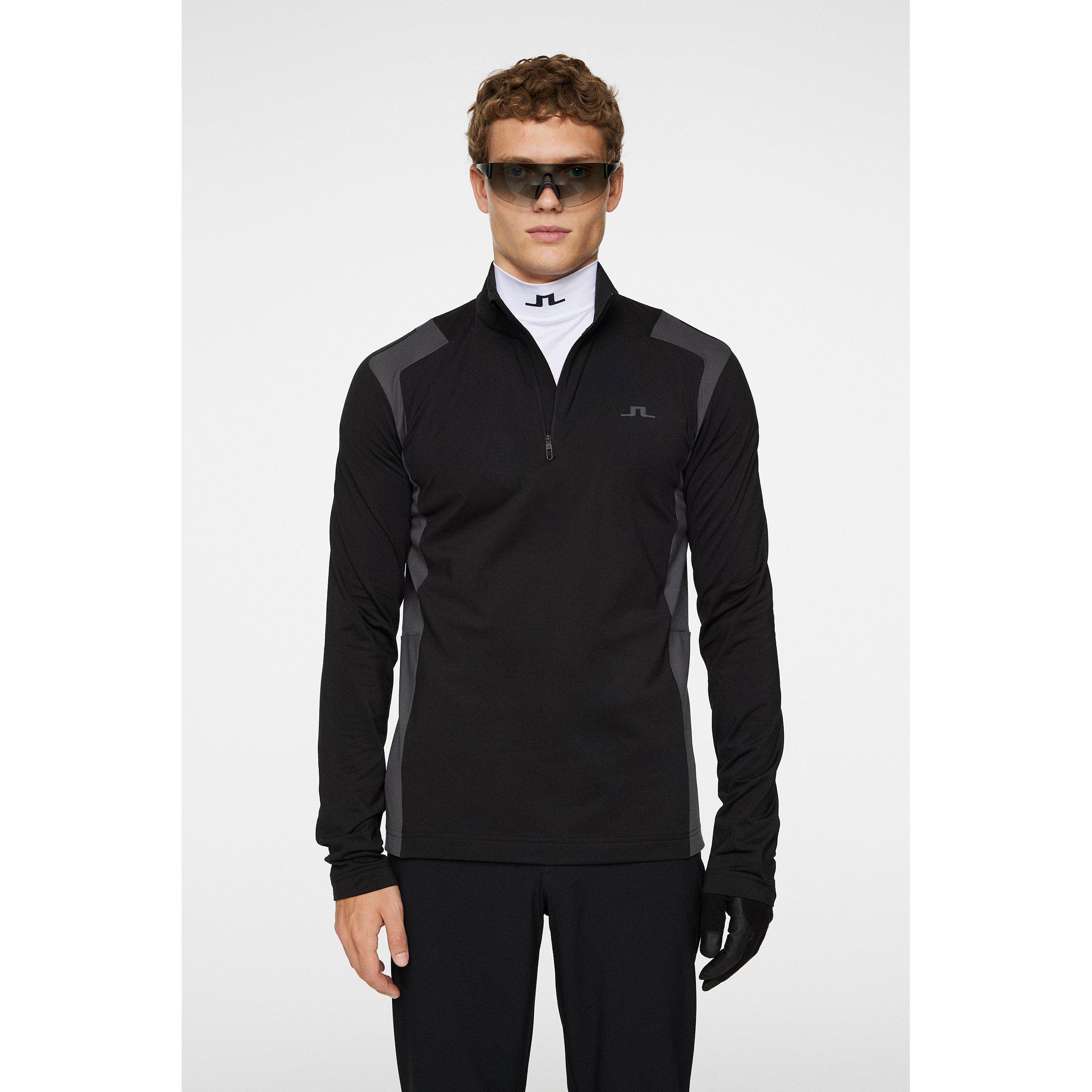 J Lindeberg Golf Lukas Quarter Zip Mid Layer Sweater Mens