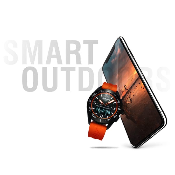 Montre outdoor ALPINA WATCHES ALPINA WATCHES ALPINERX ORANGE 23 ORANGE