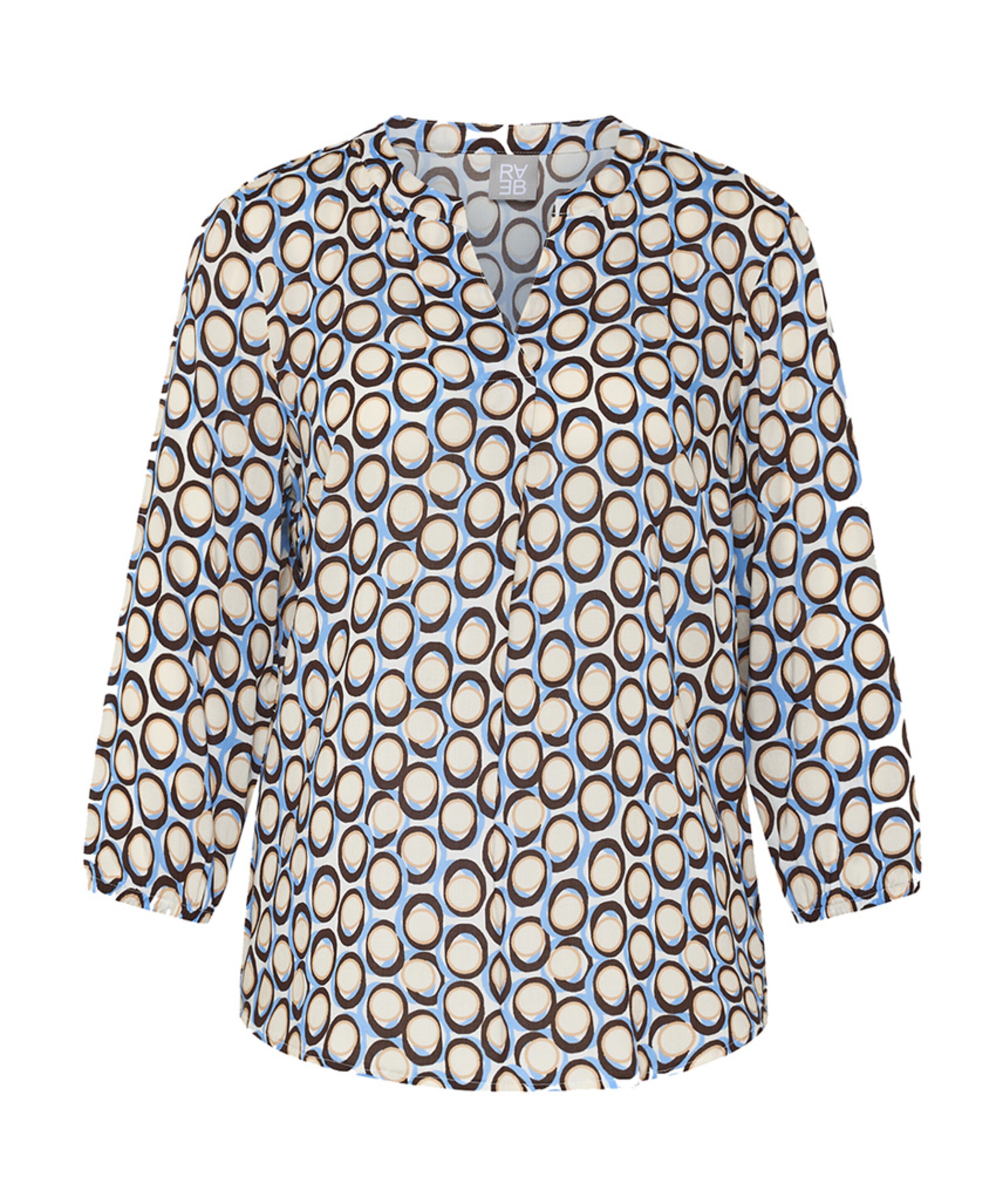 Rabe Dames blouse bruin