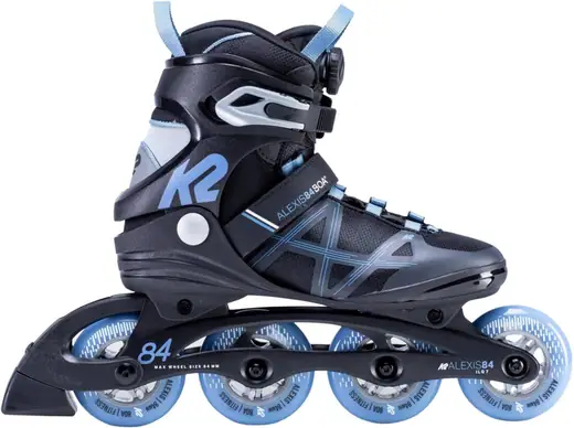K2 Alexis 84 BOA Sort Dame Inliners | SkatePro