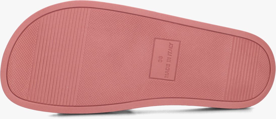 roze woolrich badslippers slide sandal dames