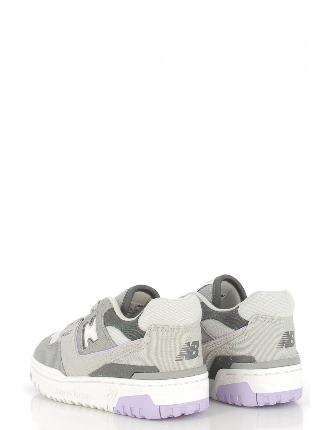 new balance Sneakers femme 550 daim gris/violet
