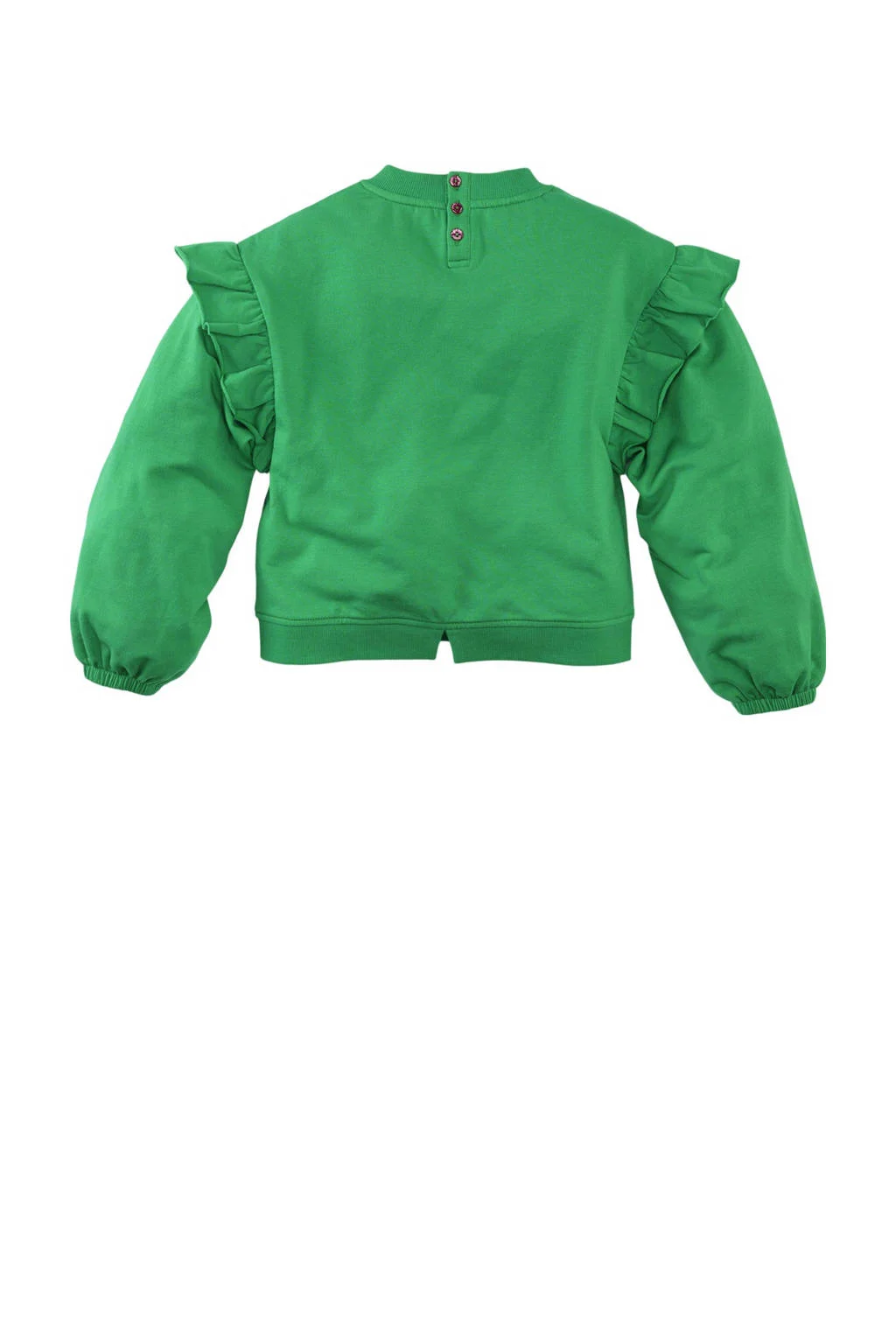Z8 kids sweater Paloma met rushes groen