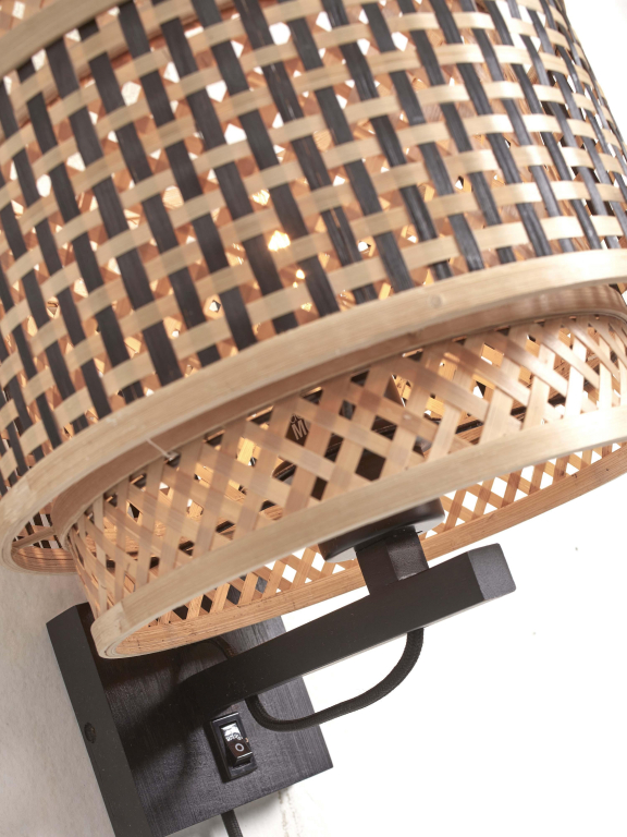 Good&Mojo Bhutan wandlamp zwart