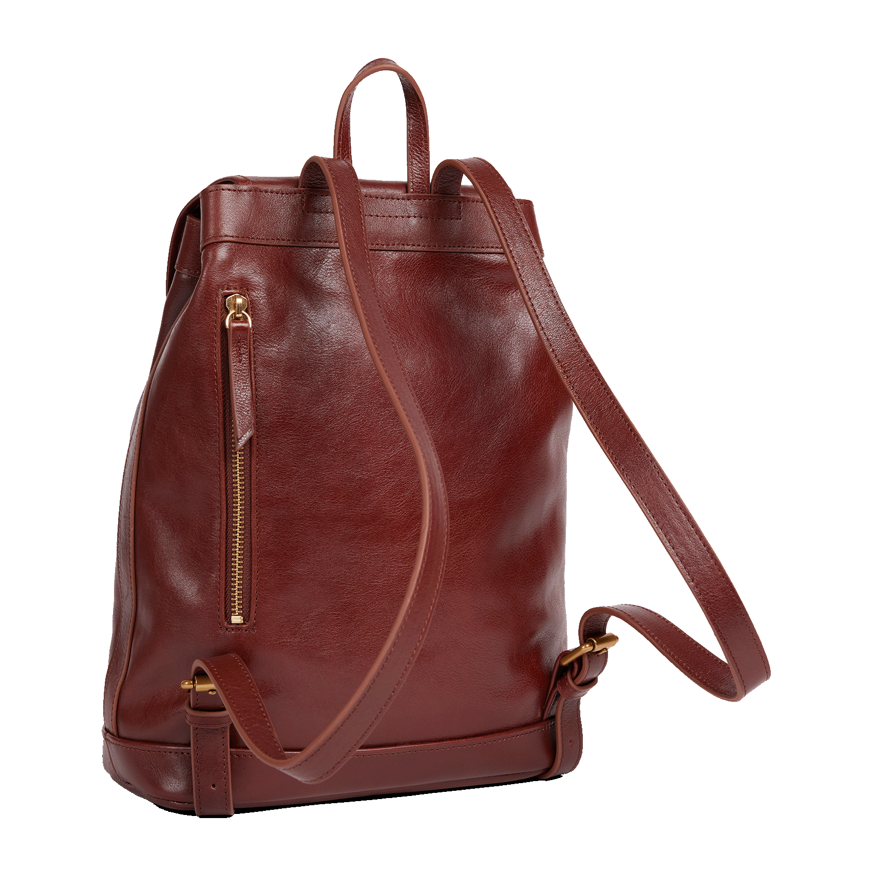 JUDE - Sac à dos en cuir | Marron