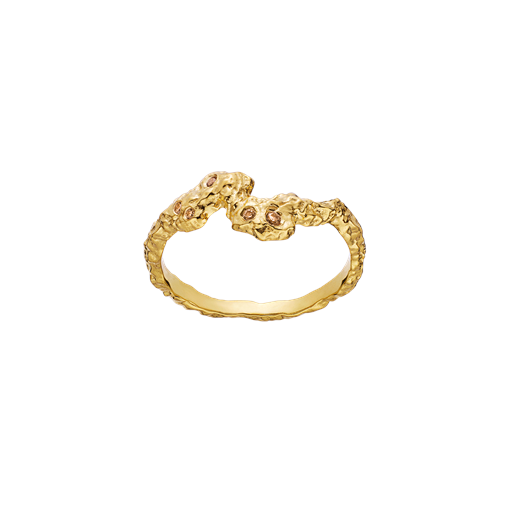 Maanesten Frida Ring, Guld, Str. 51