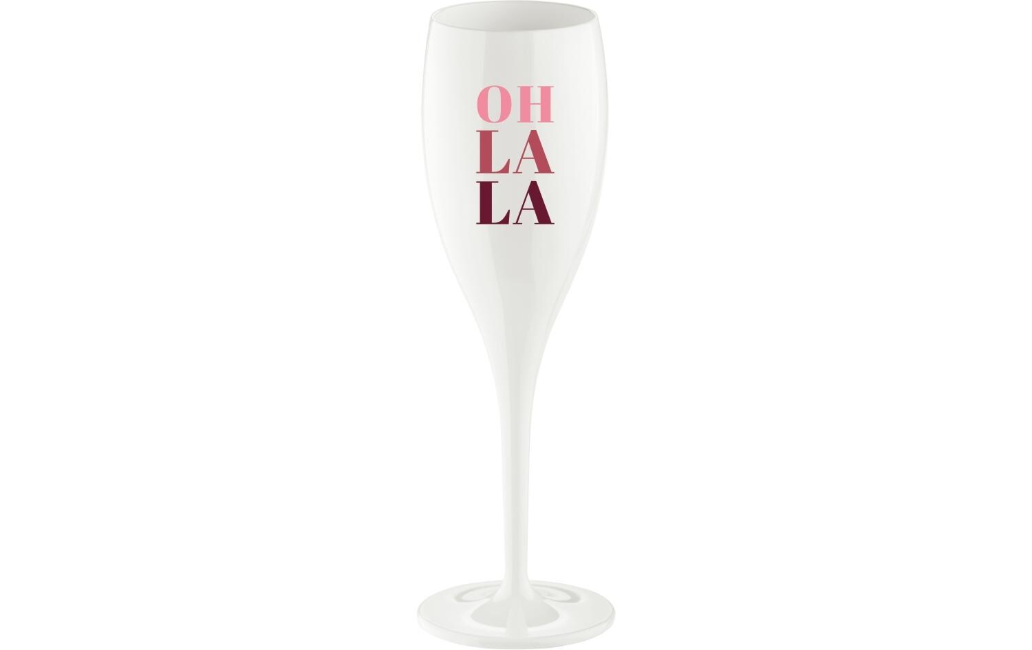 Sektglas Superglas Oh La La 100 ml, 1 Stück, WeissGlas geeignet für Champagner oder Schaumweine