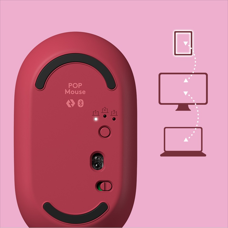 Logitech - EmojiPop Mouse