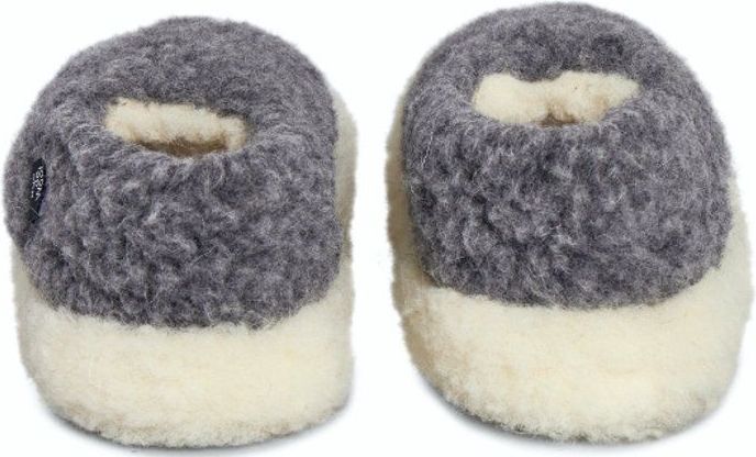 Rue de Wool - The Nordic V2 - Pantoffel - Iron Grey Natural