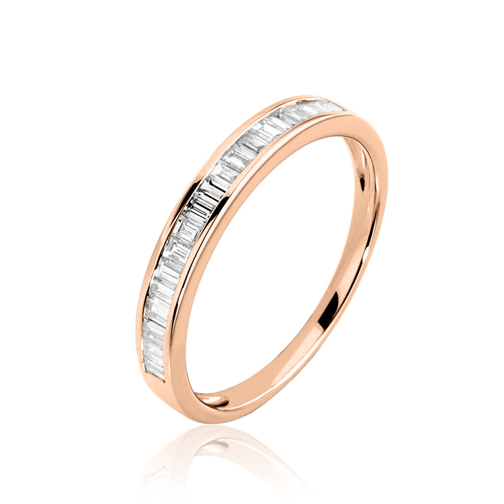 Bague Clemence Or Rose Diamant