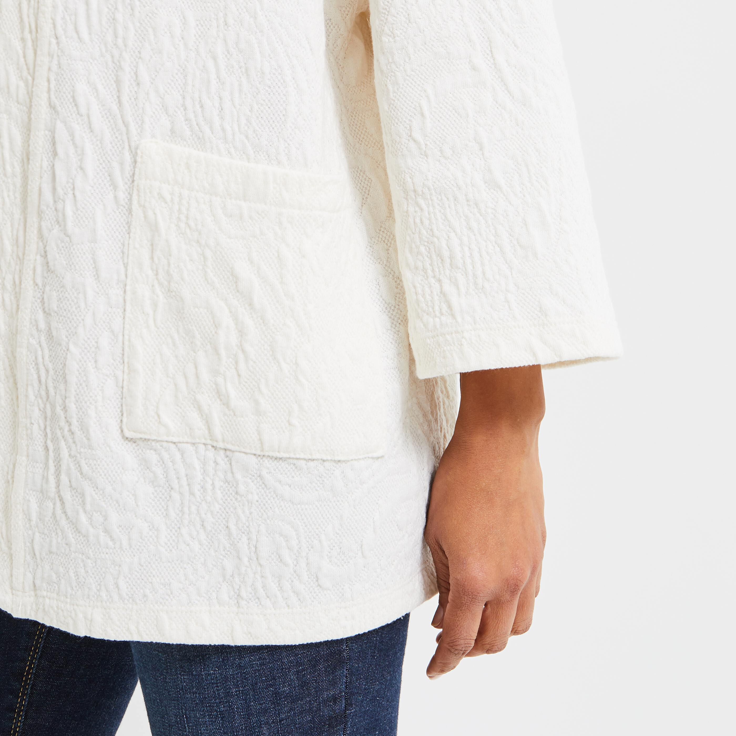 Veste kimono femme - ECRU