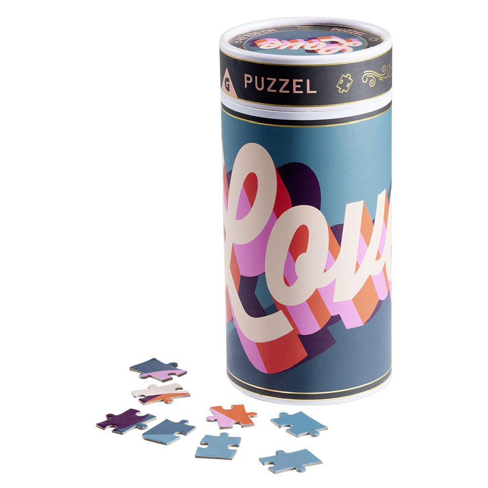 Puzzle cadre déco multicolore