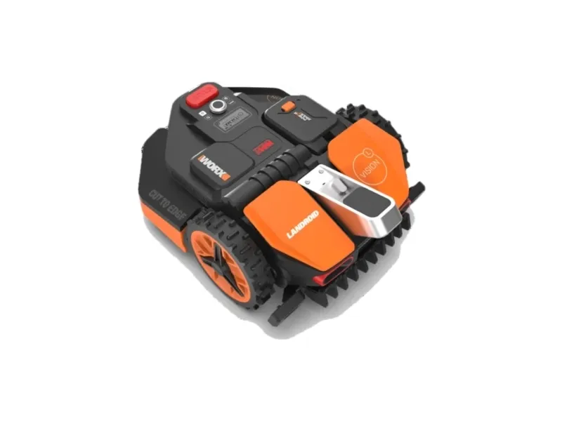 WORX Landroid Vision L1600, Robot plæneklipper, 1600 m², 22 cm, 3 cm, 6 cm, Roterende knive