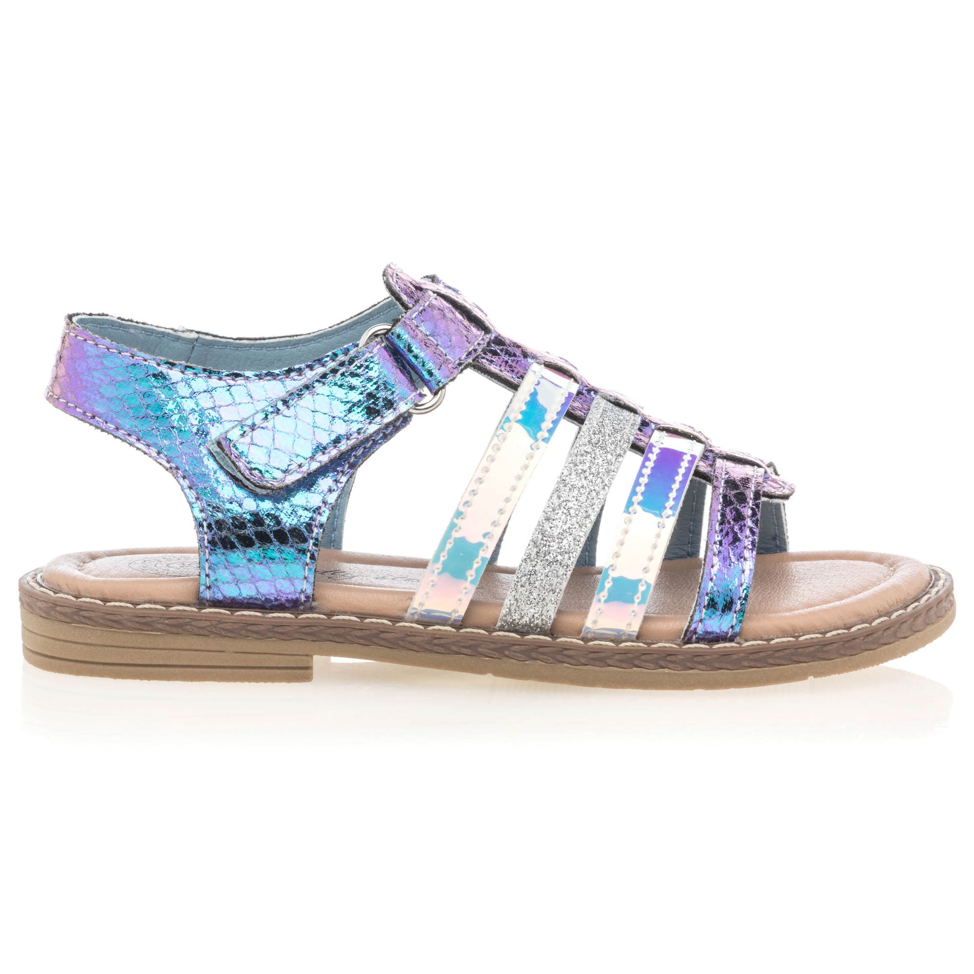 Nu-pieds Fille rose