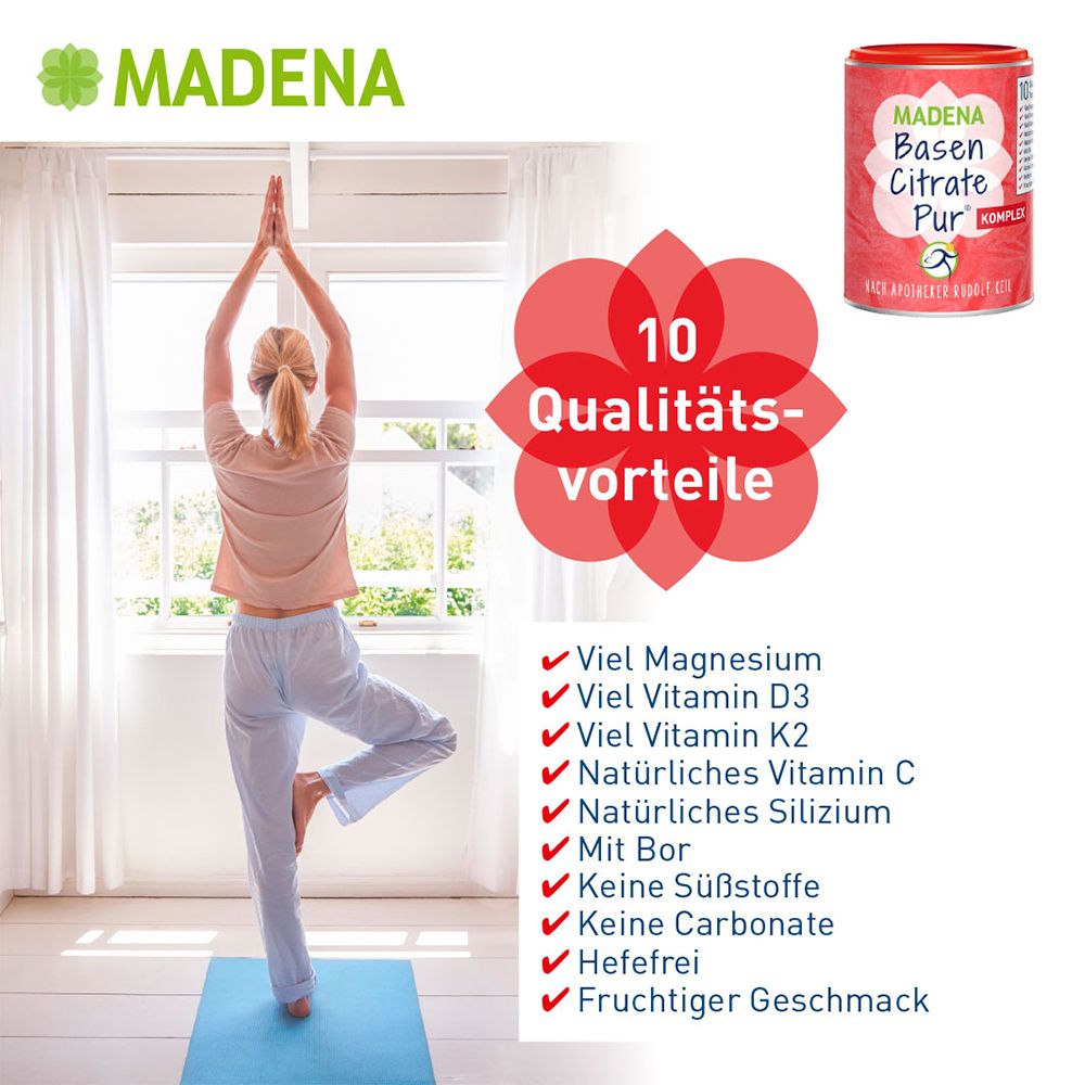 MADENA Basen Citrate Pur® Komplex