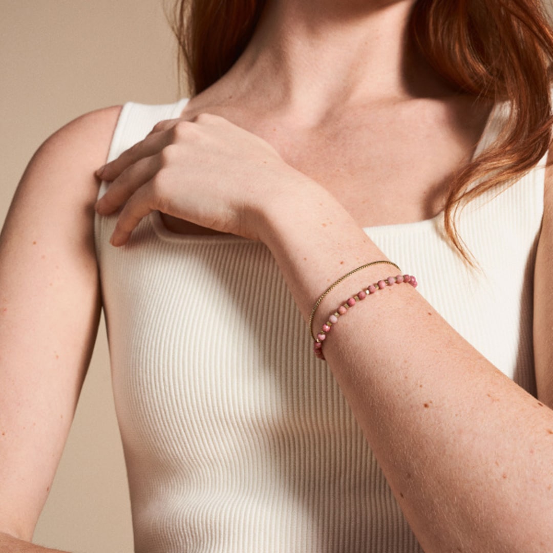 Fossil Armband All Stacked Up Beaded
