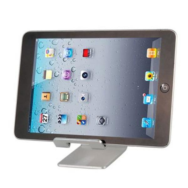 Universal Aluminium Ständer Halter für Handy und Tablet - Silber