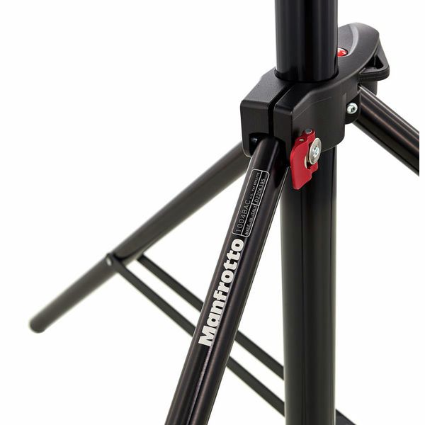 Manfrotto 1004BAC Aluminium Stativ 124-366cm schwarz