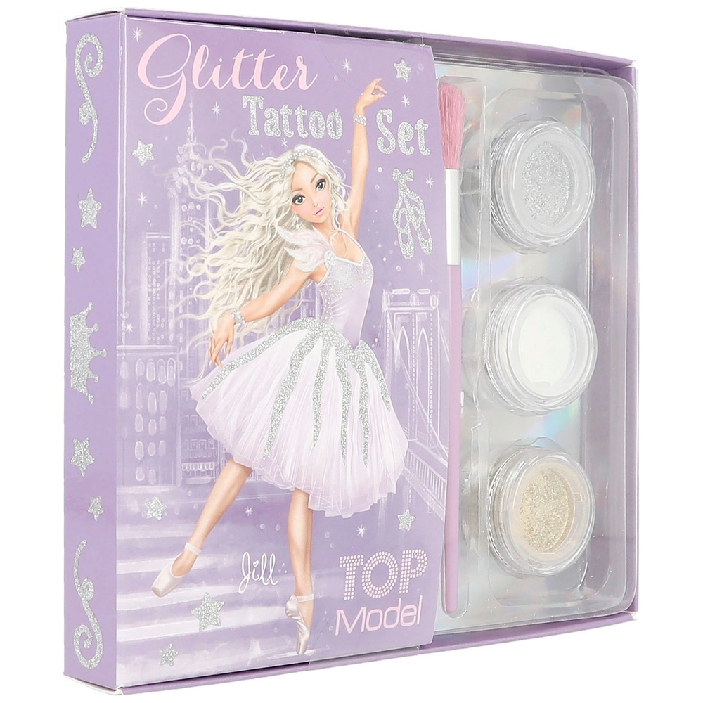 TOPModel Glitzer-Tattoo-Ballett-Set