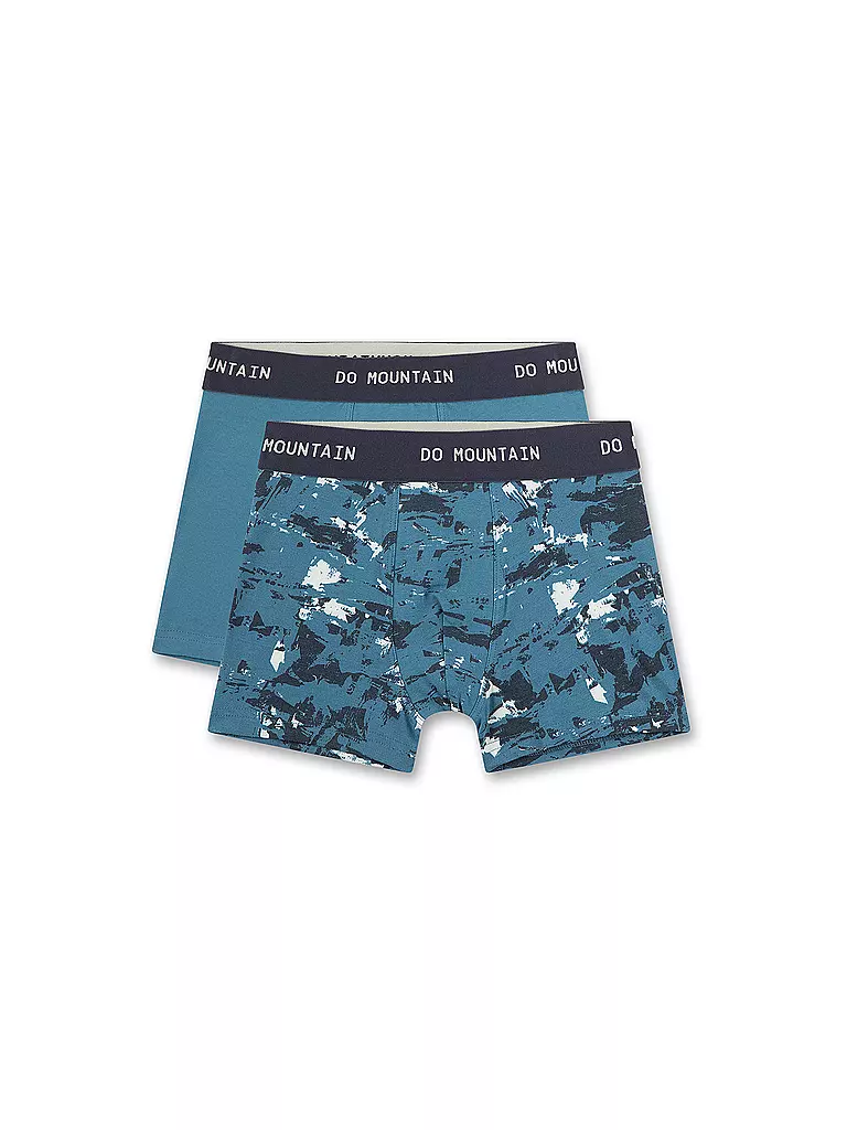 SANETTA Jungen Pants 2er Pkg blue dunkelblau