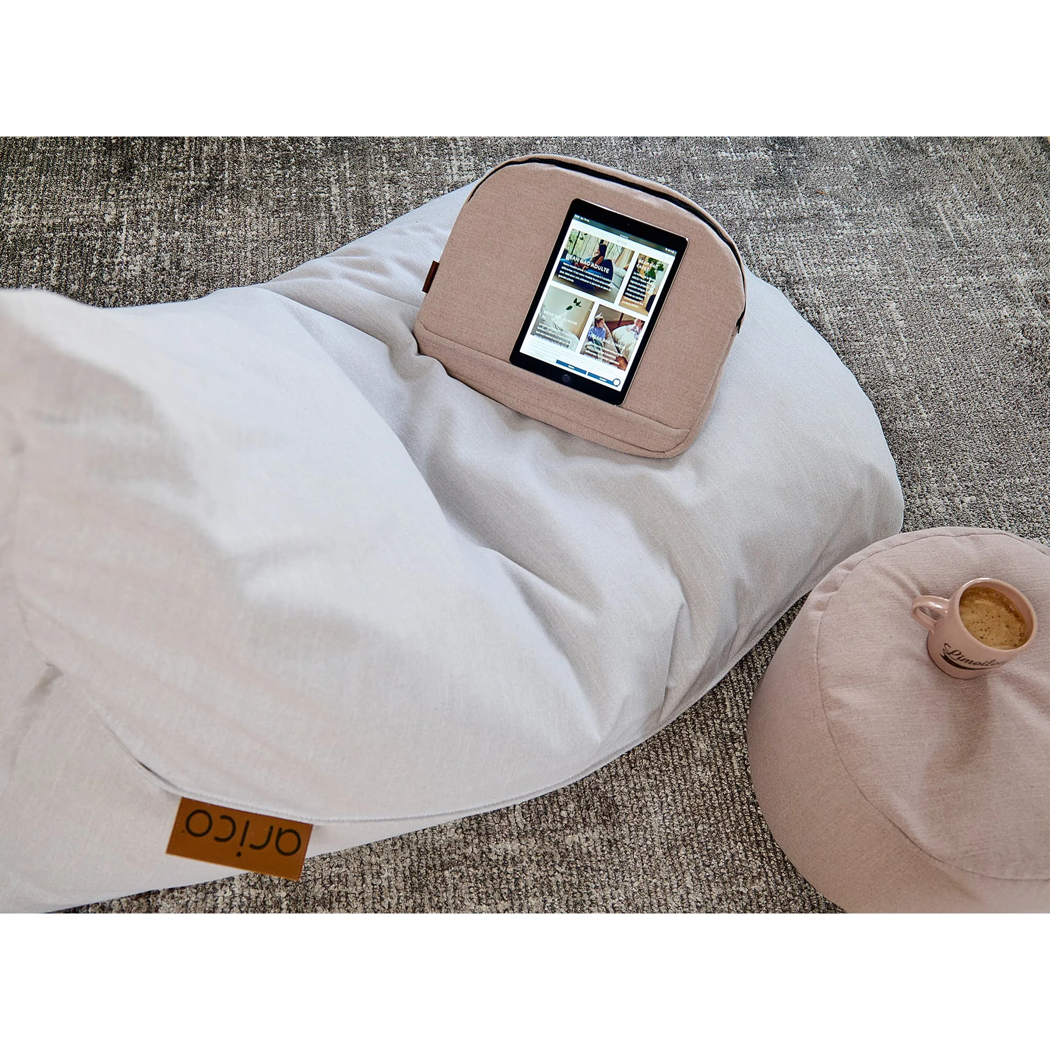 Arico Pouf Repose-pieds - Sahara