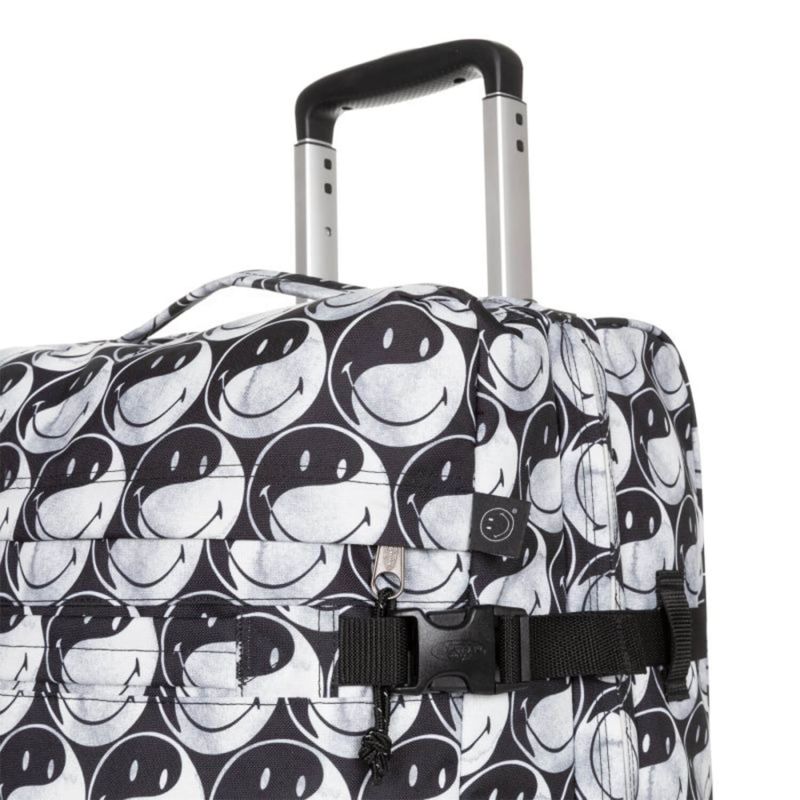 Valise cabine souple Transit'R S 51 cm Smiley YY Black