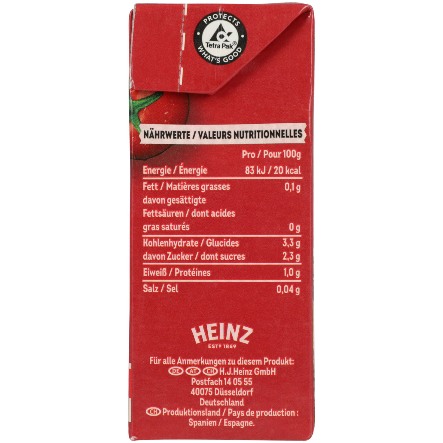 Heinz Tomato Stückig