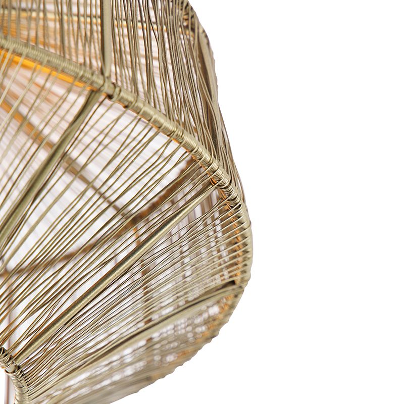 Moderne plafondlamp messing 30 cm - Bolti