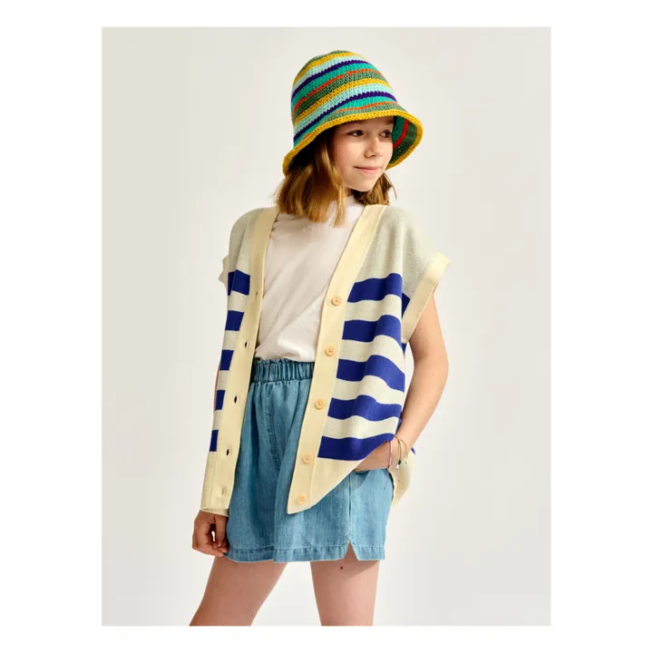 Bellerose Gilet Sans Manches Gemis | Blanc