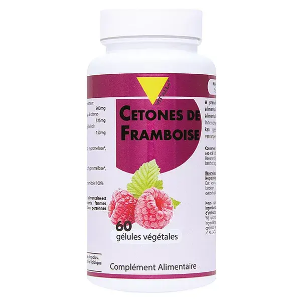 Vit'all+ Cetonas de Framboesa 60 cápsulas vegetais