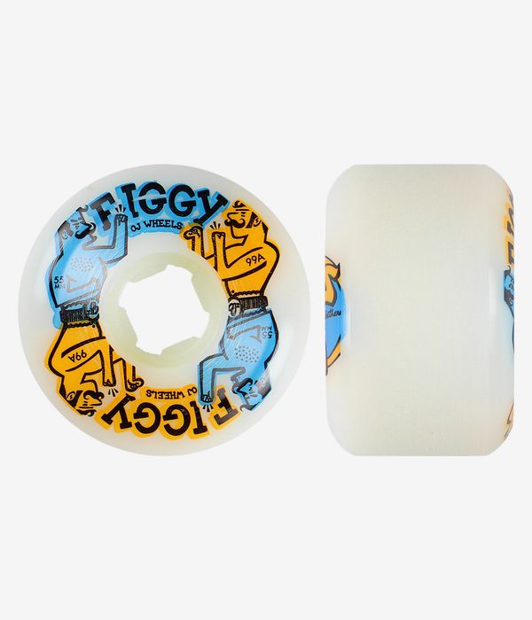 OJ Figgy Boxers Original Hardline Rollen (white) 55mm 99A 4er Pack