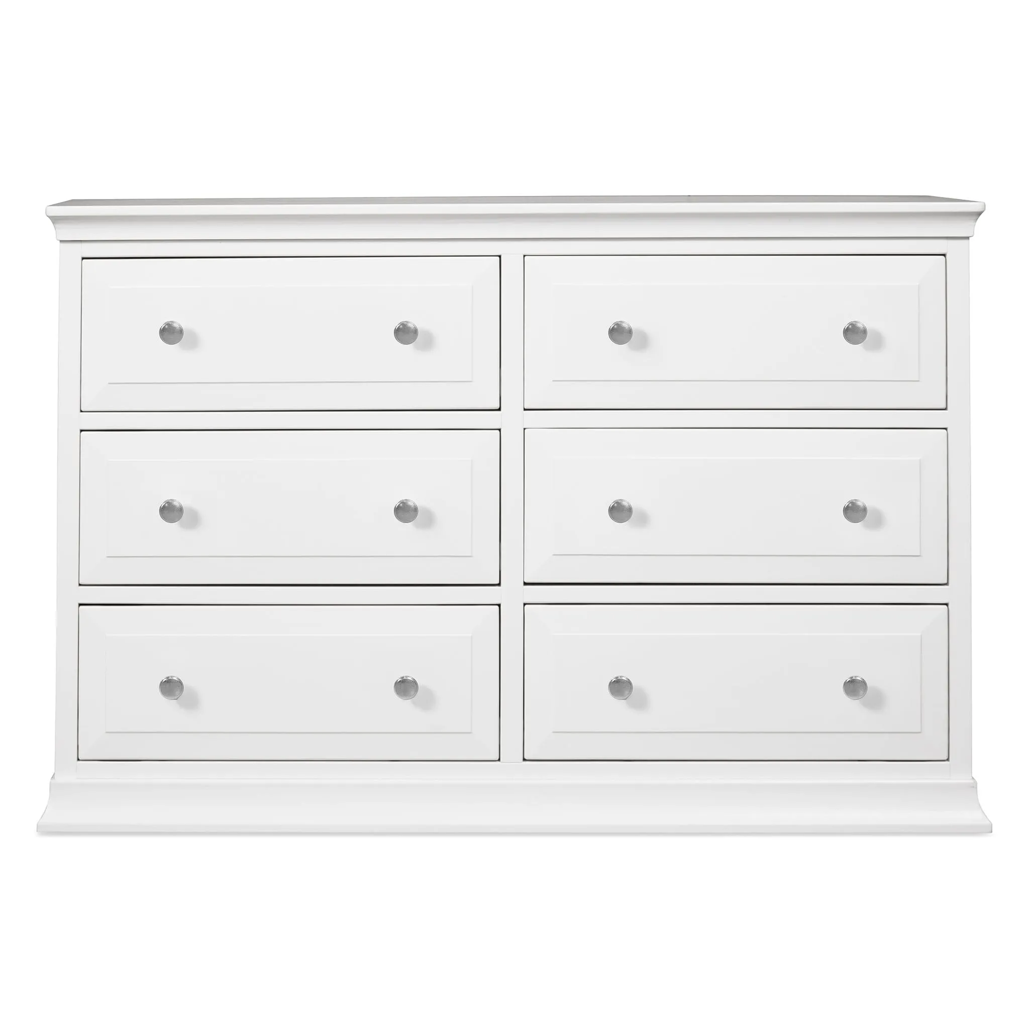 DaVinci Bureau Double 6 Tiroirs Signature Davinci - Blanc