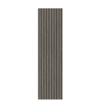 Kleurstaal lattenwand grijs eiken 20x30 cm