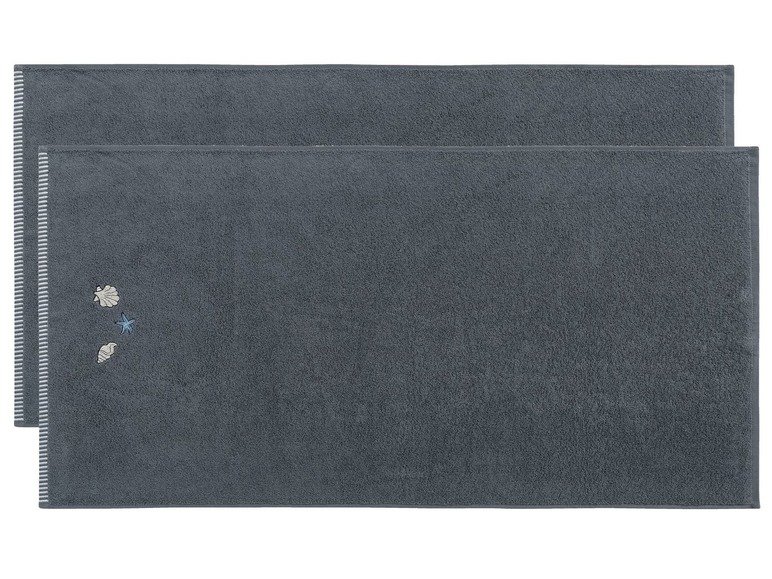 2 handdoeken 50 x 100 cm